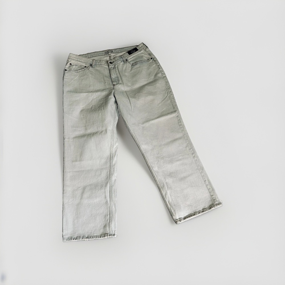 NWT Abercrombie & Fitch Curve Love Jeans Sz18R The Baggy Distressed Grunge Skate